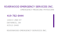 Riverwood emergency services inc.