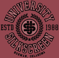 University silkscreen