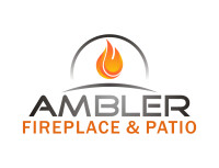 Ambler fireplace & patio