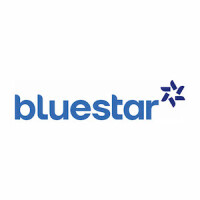 Blue star print group
