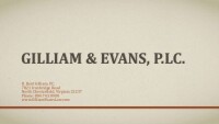 Gilliam & evans, p.l.c.