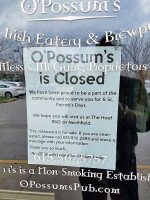 O'possum's pub, llc