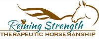 Reining strength therapeutic horsemanship