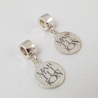 Silver charm jewelry