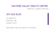 Sacopee valley health center