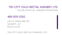 Tri-city colo-rectal surgery, ltd