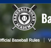 Baseball rules academy