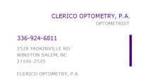 Clerico optometry, p.a.