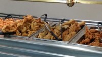 Hollis seafood buffet
