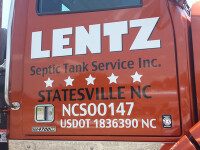 Lentz septic tank service