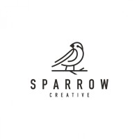 One sparrow