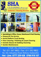 SHA Cleaning (Pvt) Ltd.