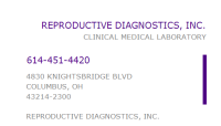 Reproductive diagnostics inc
