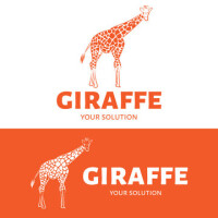 Spotted giraffe