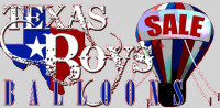 Texas boys balloons