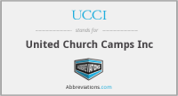 United church camps inc - ucci
