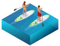 Going coastal stand up paddleboards