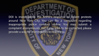 City of New York Department of Investigation
