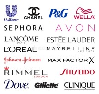 International beauty brands