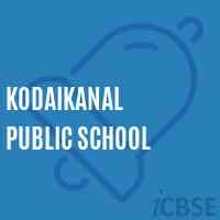 Kodaikanal public school - india