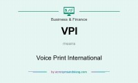 VPI - Voice Print International