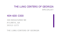 The Lung Centers of Georgia
