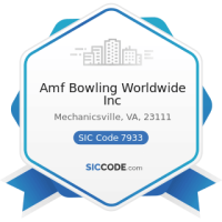 AMF Bowling Worldwide Inc., Mechanicsville, VA