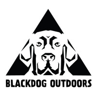 Black dog outdoors