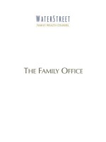 Waterstreet family offices