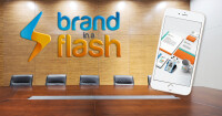 Brand in a flash