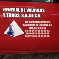 General de válvulas y tubos s.a de c.v