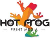 Hot frog print media