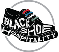 Black shoe hospitality