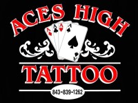 Aces high tattoo