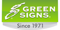 Green signs