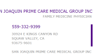 San joaquin prime care medical group