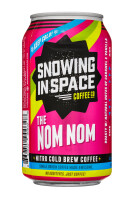 Snowing in space coffee