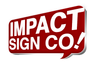 Impact sign & display