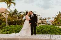 Cancun wedding photo