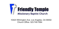 Friendly temple mb church